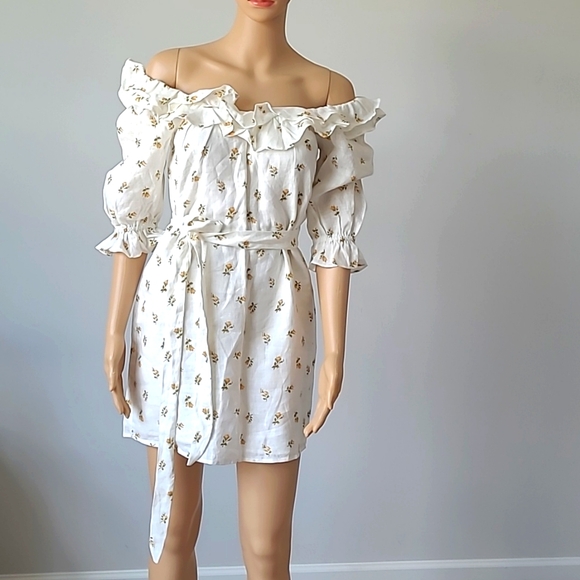 Reformation Indio Dress Mini Rosebud Floral - Picture 3 of 10